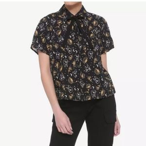 NWT Her Universe Studio Ghibli Kiki's Jiji & Flowers Womens Junior Sz. XL